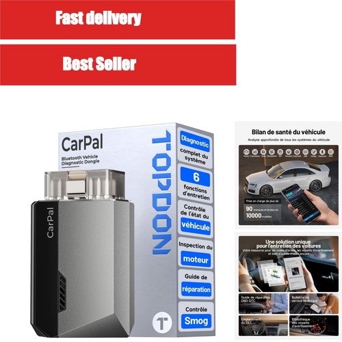 Topdon carpal scanner obd2 - topdon,