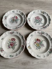 4 assiettes Creuse anciennes
