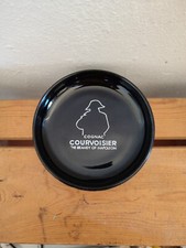 CENDRIER EN OPALINE NOIRE COGNAC COURVOISIER NAPOLEON