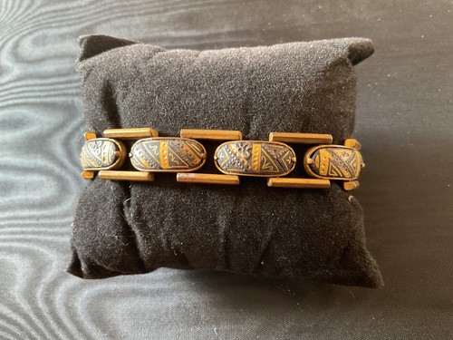 Art déco bracelet tank de - or,