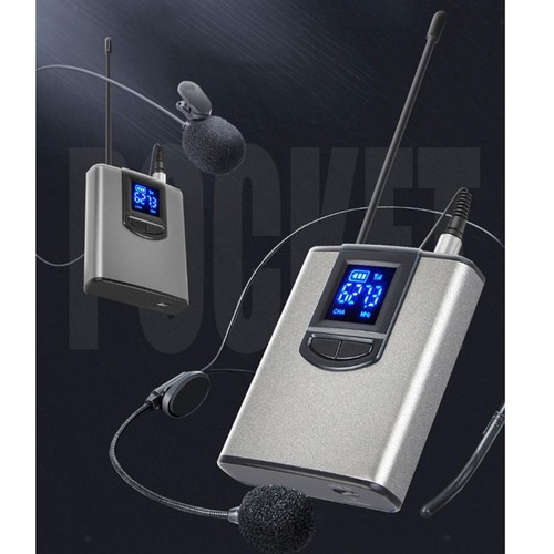 Uhf sans fil casque microphone - fil,