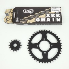 Kit chaîne Afam pour quad Suzuki 400 LTZ Quad Sport 2003 à 2008 14x40 P520 Al64