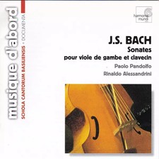 Sonates Pour Viole De Gambe Et Clavecin, Johann Sebastian Bach, Rinaldo Alessand