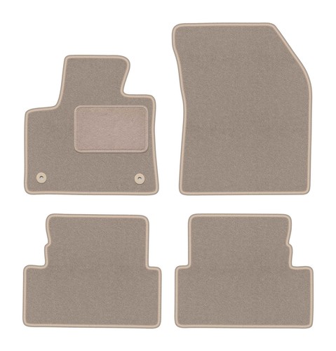 Tapis sol velours beige - sol, en