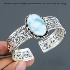 925 Silver Throat Chakra Oval