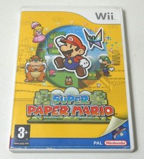 Jeu Super Paper Mario pour Nintendo Wii avec notice