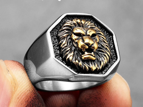 Punk rock mens stainless steel - mens,