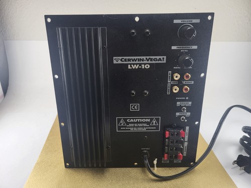 Cerwin vega amplifier - cerwin, lw-10