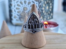 Bague Ouverte Argentée