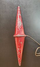 Ancienne enseigne bistrot tabac - carotte en zinc - années 50 décor rue