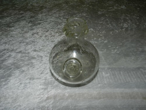 Ancien vase flacon bouteille
