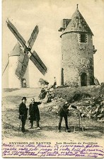 CARTE POSTALE / ENVIRIONS DE NANTES LES MOULINS DE PORTILLON
