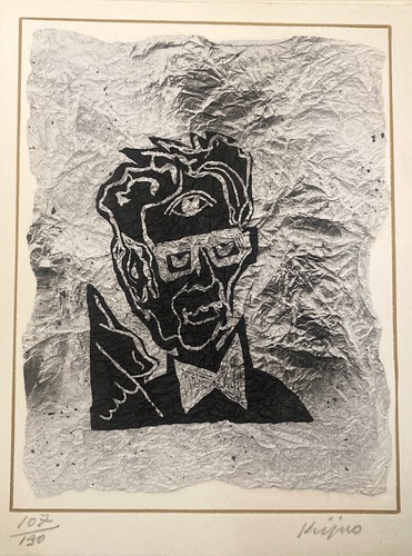 Ladislas kijno gravure signée - gravure,