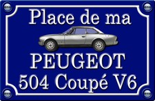 PLACE DE MA PEUGEOT 504 Coupé