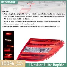 Right Tail Light Rear Lamp 2049060604 Pour Benz W204 C250 C300 C350 C63 2011-14f