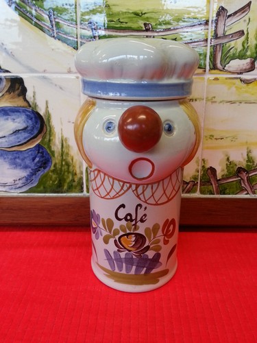 Pot clown chaumière café - chaumière,