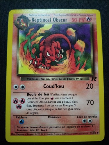 Carte pokémon reptincel - pokémon,