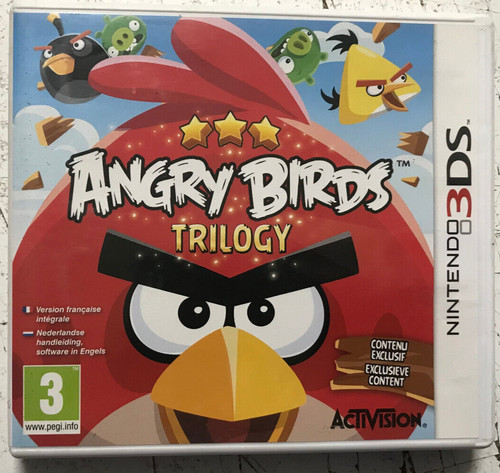 Angry birds trilogy 3ds - birds,