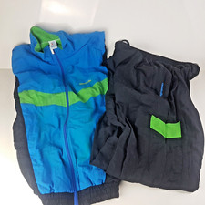 Reebok Survêtement Vintage 80/90s Taille XL Tracksuit with Zip Up Jacket Logo