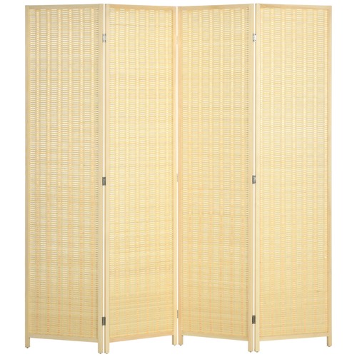 Homcom paravent 180x180x1 4cm - paravent, 180x180x1.4cm