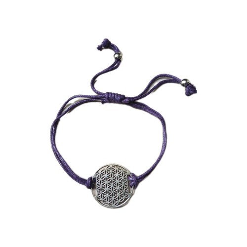 Bracelet symbole fleur vie - symbole,