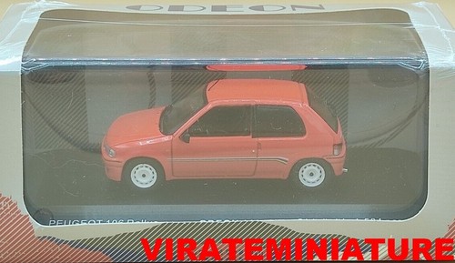 Peugeot 106 rallye rouge odeon - 106,