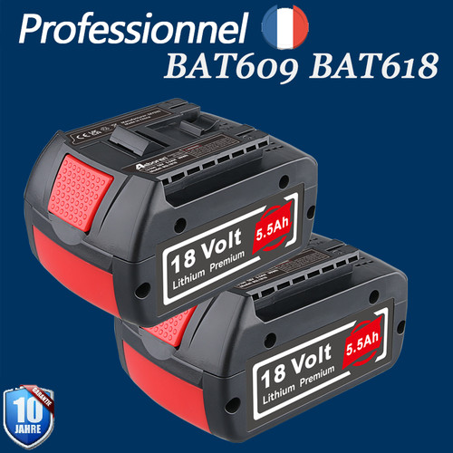 Batterie 18v ah pour - 18v, 5,5