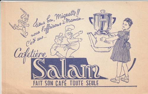 P31 buvard cafetiere - cafetiere, salam