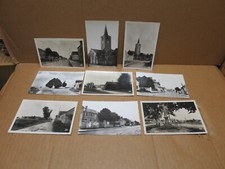 SOUGY  (45) ensemble de 9 cartes vues diverses