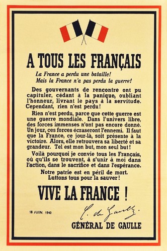Appel juin 1940 gaulle - 18, de