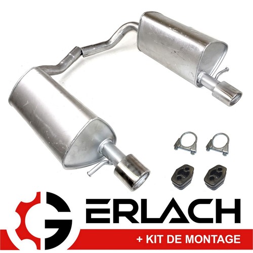 Echappement silencieux pour