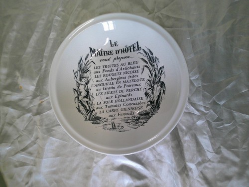 Plat service rond creux - service,