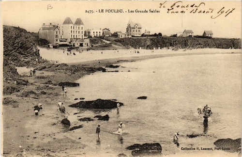 Cpa pouldu les grands - le,