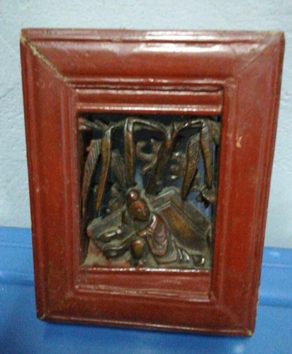 Sculpture ancienne bas relief - ancienne,