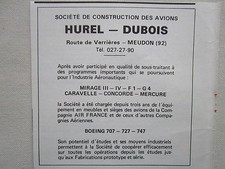 9/1970 PUB SCA HUREL-DUBOIS