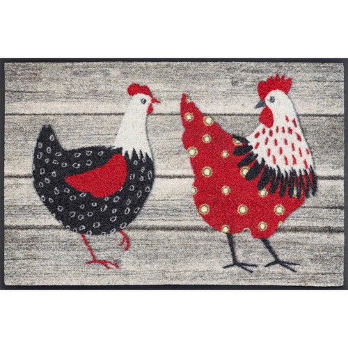 Paillasson chicken farm tapis - paillasson,