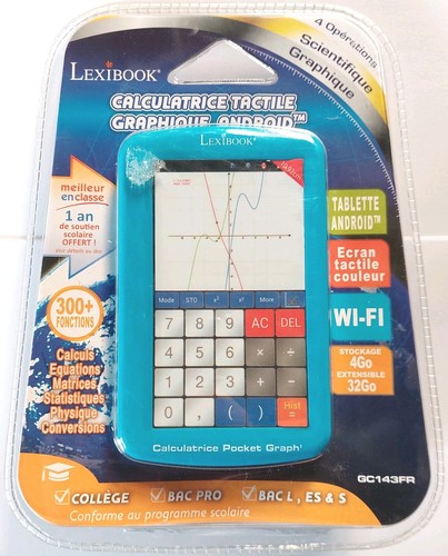 Calculatrice tactile graphique - tactile,