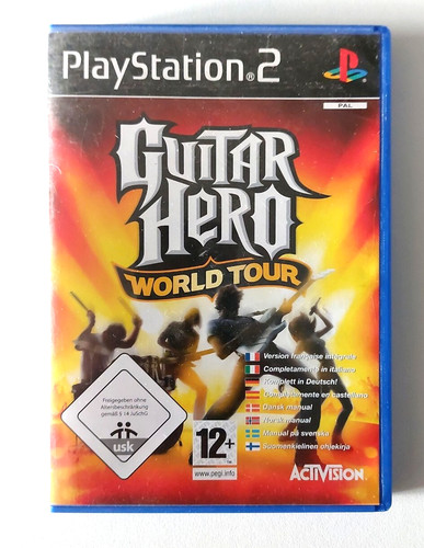 Guitar hero world - guitar, jeu