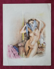 Gravure erotique ancienne - erotique,