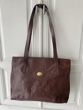 Sac a main Vintage MAC DOUGLAS en Cuir Marron.