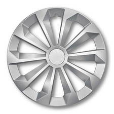Enjoliveurs 15 Pouces Argent 4 Pièces Universels pour Jantes Acier