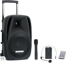 ENCEINTE 12" 80W MICROPHON