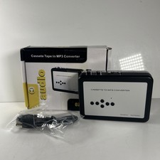 Ezcap Convertisseur De Cassette Portable - Convertit La Cassette En Cd Ou Mp3