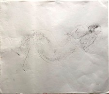 Jean Fautrier NU 1945 dessin