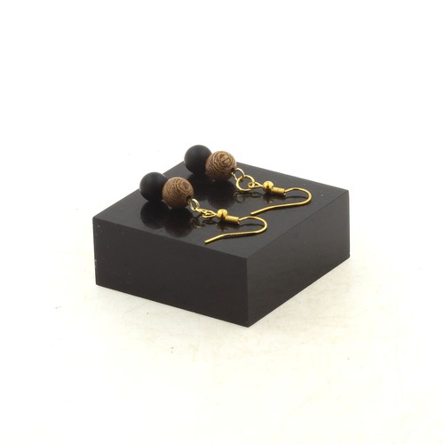 Boucles oreilles perles - boucles, 2