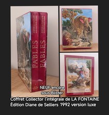 Coffret neuf fables de la - coffret,
