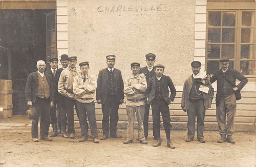 Cpa charleville carte - 08,