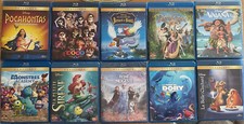 LOT 10 BLU-RAYS WALT DISNEY