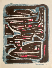 Alfred Manessier lithographie