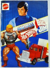 Mini Catalogue Mattel France 1984 : Big Jim, Maitres de l'Univers, Hot Wheels